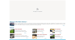 Desktop Screenshot of elitewatersolutions.com